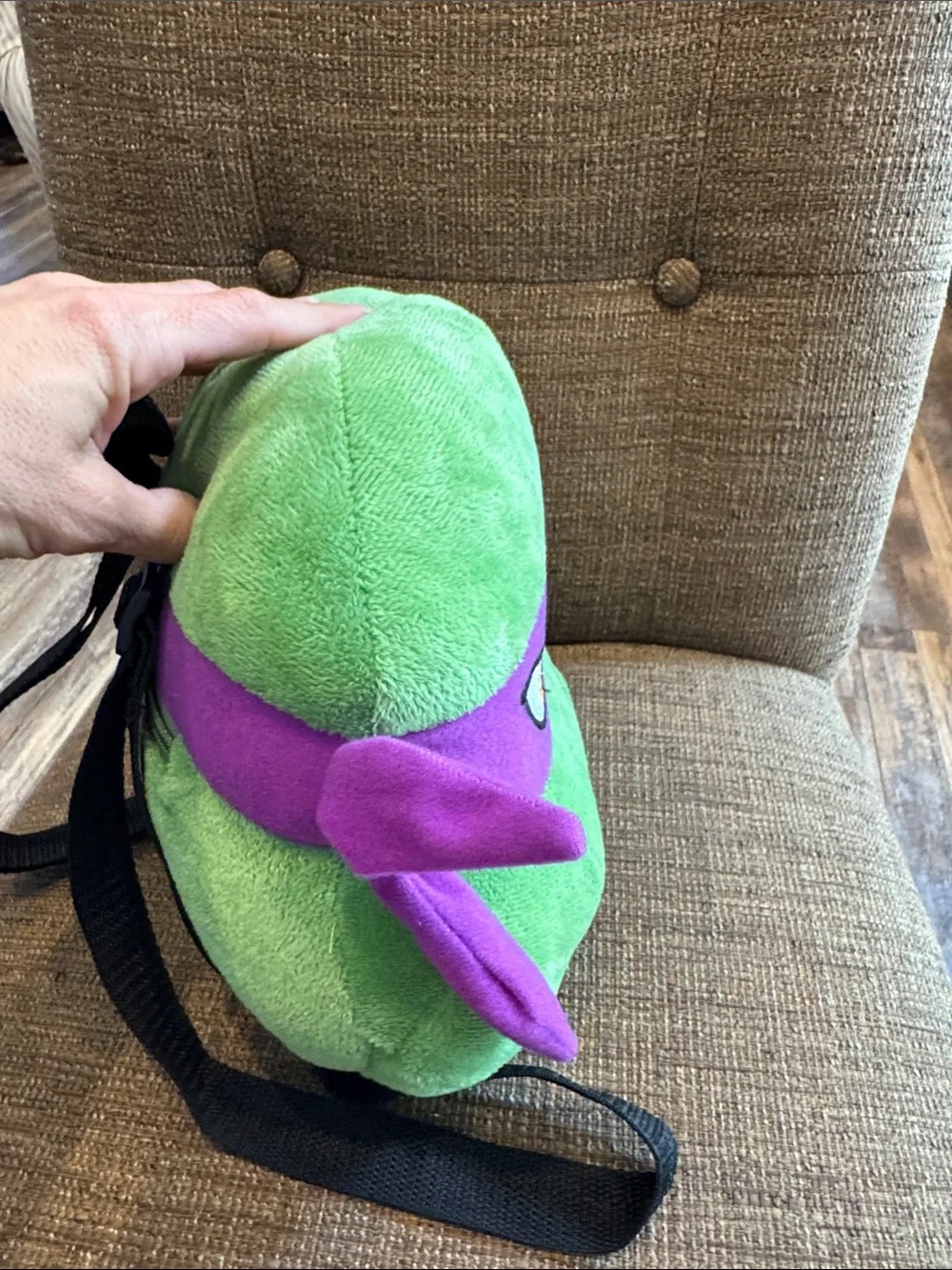 Teenage mutant ninja turtles Donatello plush backpack
